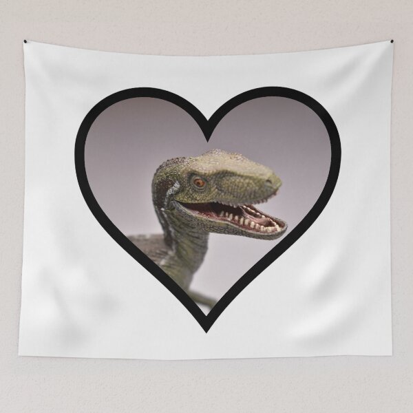 Item preview, Velociraptor Heart designed and sold by BuzzySpaceBee.
