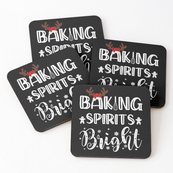Item preview, Funny Baking Spirits Bright Christmas designed and sold by Asleydarell.