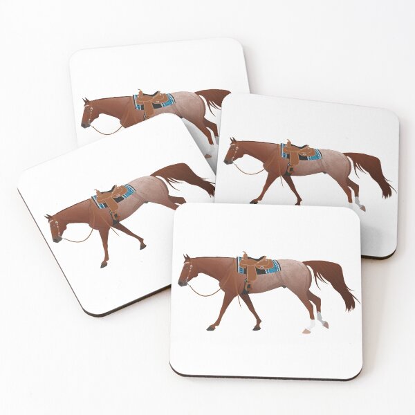 Item preview, Caballo de placer occidental roano rojo - Equine Rampaige designed and sold by equinerampaige.