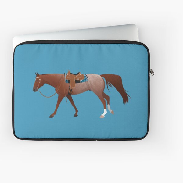 Aperçu de l'œuvre Cheval de Plaisance Western Red Roan - Equine Rampaige créée et vendue par equinerampaige.