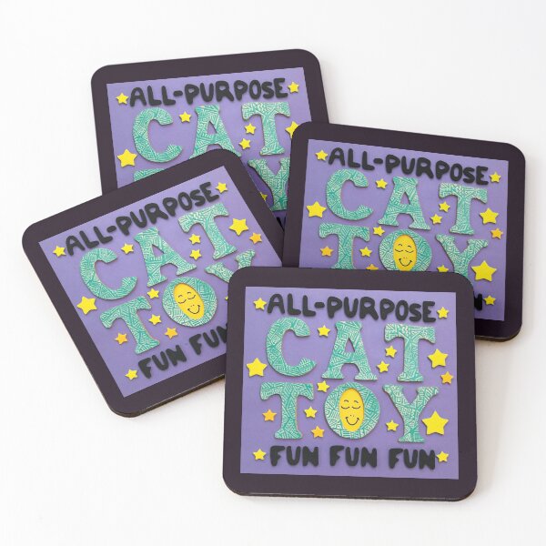 Item preview, All-Purpose Cat Toy Fun designed and sold by prunellaparsnip.