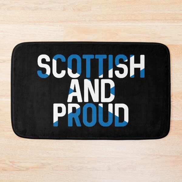 Item preview, Scottish and Proud, Scottish Saltire Flag Slogan Design  designed and sold by MacPean.