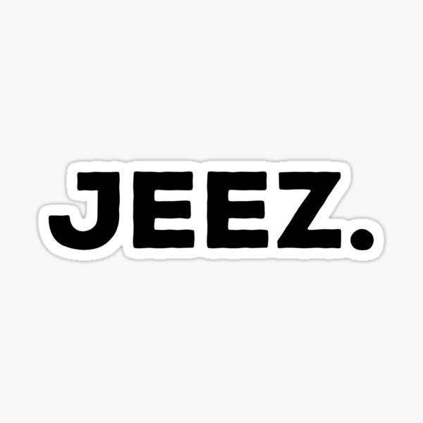 Item preview, Jeez designed and sold by WTVRdesign.