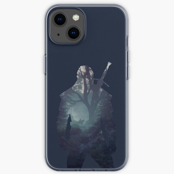 GERALT THE WITCHER MINIMALIST iPhone Soft Case