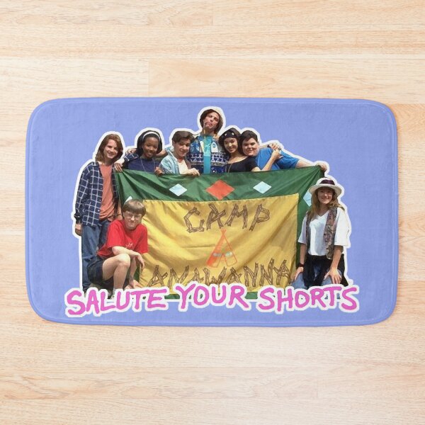 Item preview, Salute your Shorts Camp Anawanna 90s retro cast tribute designed and sold by 90snerd.