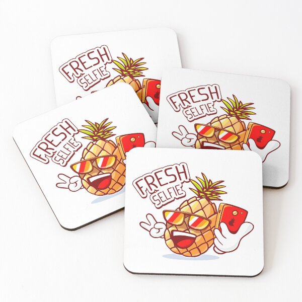 Item preview, Cool Summer Pineapple Chilling designed and sold by PosterpartyCo.