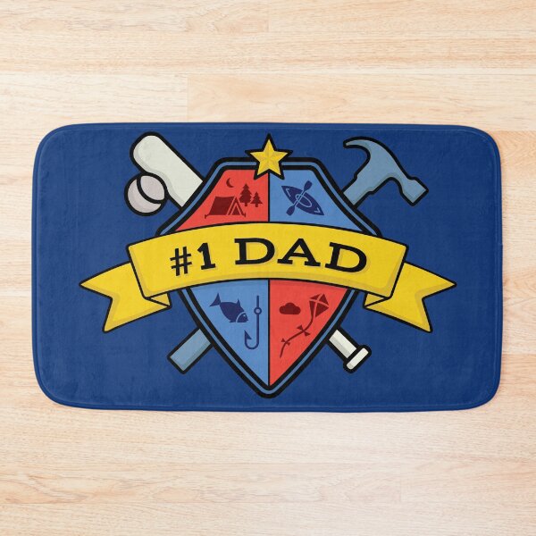 Item preview, Dad #1 designed and sold by BelleriDesign.