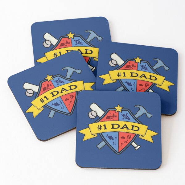 Item preview, Dad #1 designed and sold by BelleriDesign.