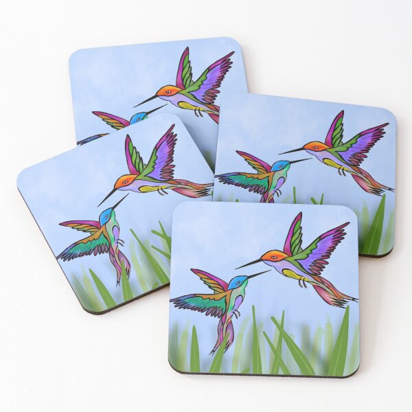 Item preview, Hummingbird Sweethearts  designed and sold by ArtishbyLisa.
