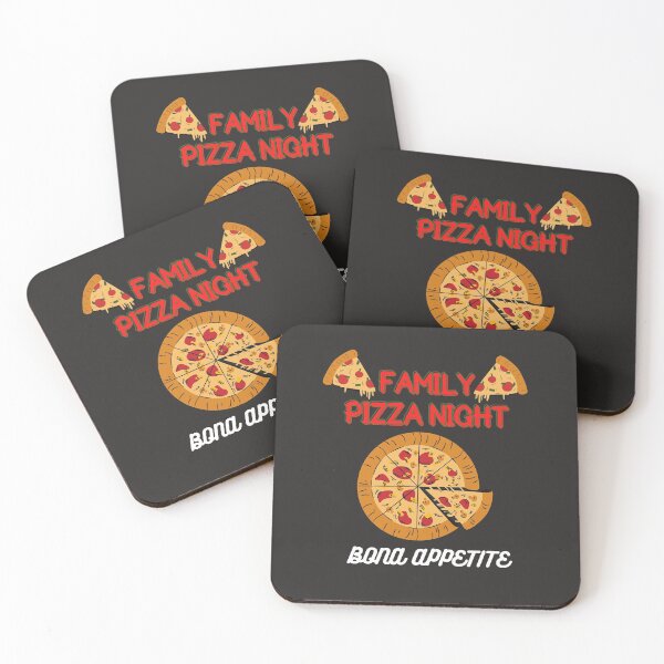 Item preview, Classic Family Pizza Night Retro Design designed and sold by delohill.