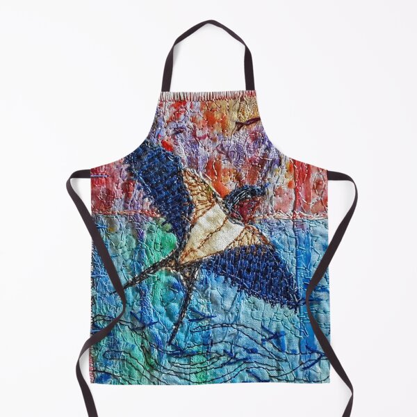 Item preview, Embroidered Barn Swallow - Stitched Nature - Designed by Stitchbasket to make you happy.  designed and sold by santimanitay.