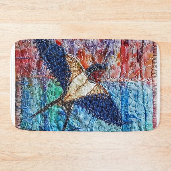 Item preview, Embroidered Barn Swallow - Stitched Nature - Designed by Stitchbasket to make you happy.  designed and sold by santimanitay.