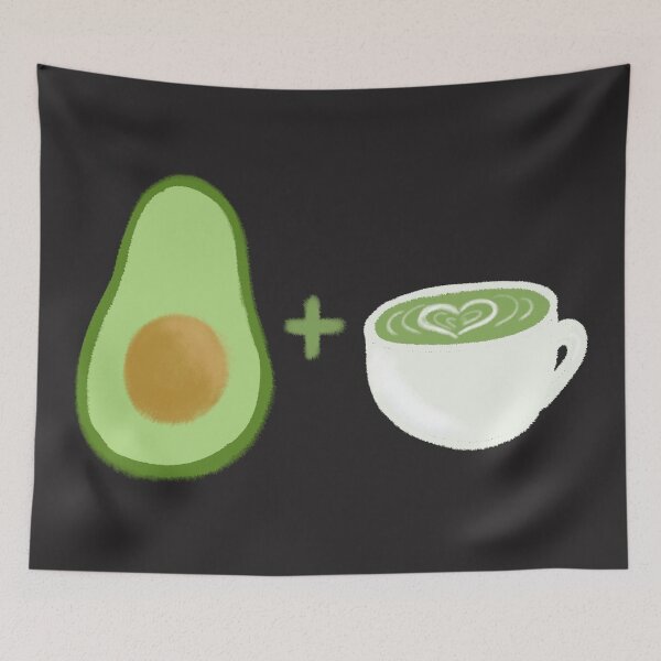 Item preview, Avocado plus Matcha designed and sold by redgoch.