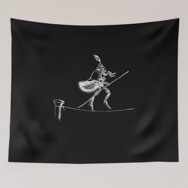 Item preview, Cool Funny Flea Insect - Flea Tightrope Act designed and sold by laiwole.
