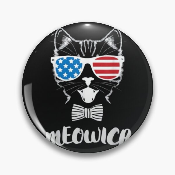 Item preview, 4th of July Meowica shirt designed and sold by chanat3659.