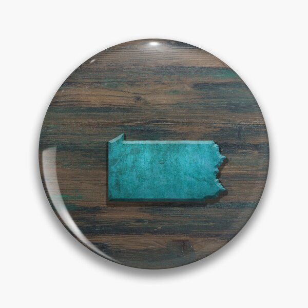 Item preview, Pennsylvania Shape Teal designed and sold by Jared Davies.