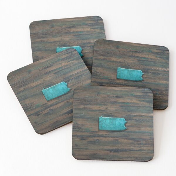 Item preview, Pennsylvania Shape Teal designed and sold by Jared Davies.