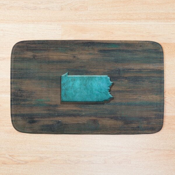 Item preview, Pennsylvania Shape Teal designed and sold by Jared Davies.