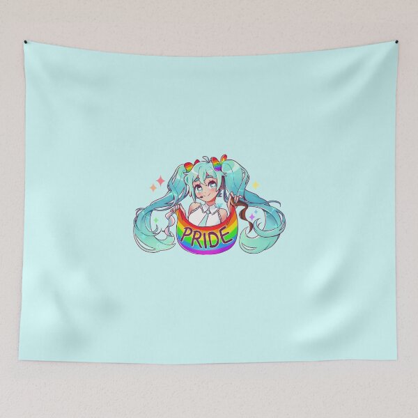 Item preview, miku says happy pride designed and sold by aepoyi.