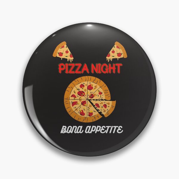 Item preview, Classic Pizza Night Retro Design designed and sold by delohill.