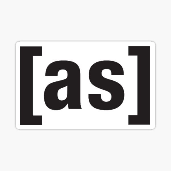 [AS] - Adult  Swim Logo Sticker