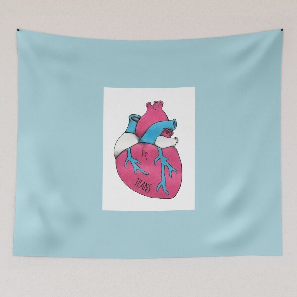 Item preview, Corazón trans designed and sold by Zimart.