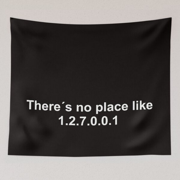 Item preview, There's no place like 127.0.0.1 designed and sold by sandradamenart.