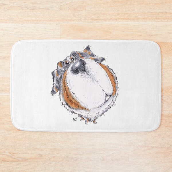 Item preview, Australian Shepherd designed and sold by Billi French Illustrations.