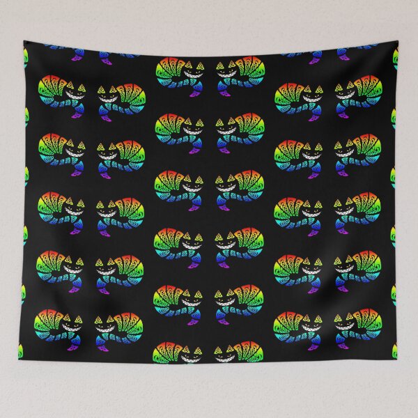 Item preview, Rainbow Celtic Cheshire Cat designed and sold by ingridthecrafty.