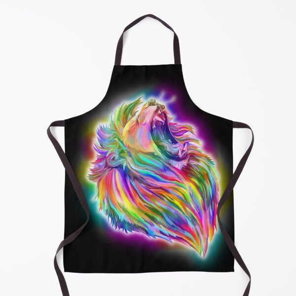 Item preview, Glowing Pride Rainbow Lion designed and sold by Deborah Camp.