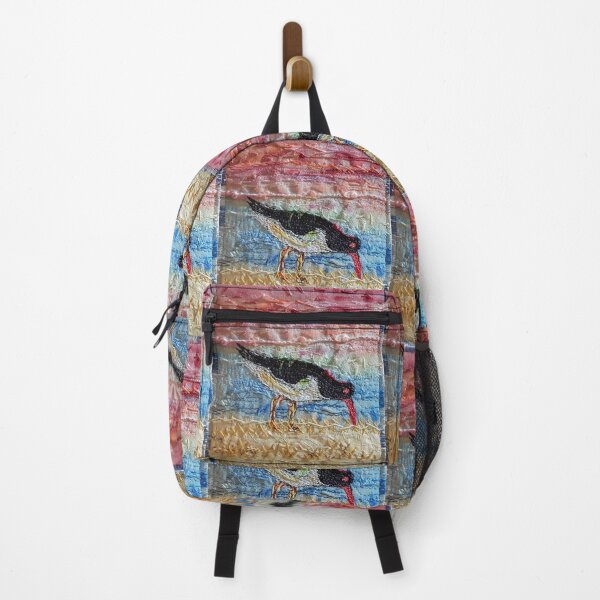 Item preview, Embroidered Oystercatcher - Stitched Nature - Designed by Stitchbasket to make you happy. designed and sold by santimanitay.