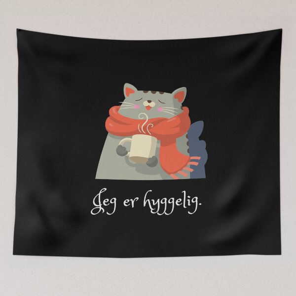 Item preview, (Design is Danish) Jeg er hyggelig. (I am cozy.) designed and sold by Cosmic-Ferret.