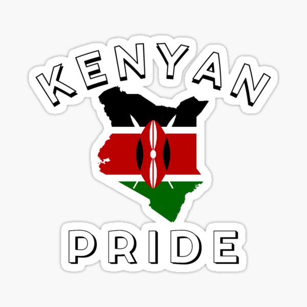 "Kenyan Pride Flag Of Kenya" Sticker for Sale by JG0024 Redbubble
