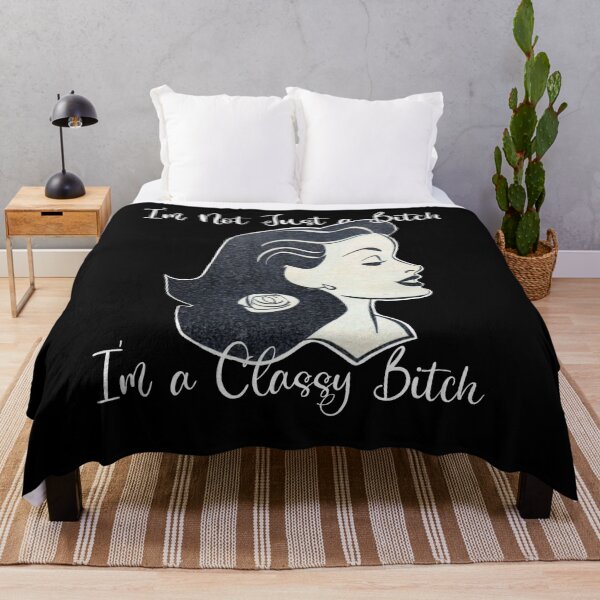 Item preview, I'm not just a bitch, I'm a classy bitch designed and sold by KryptoStonks.