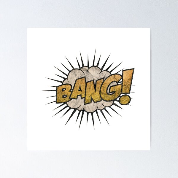 Item preview, Comic effect BANG! designed and sold by fishercraft.
