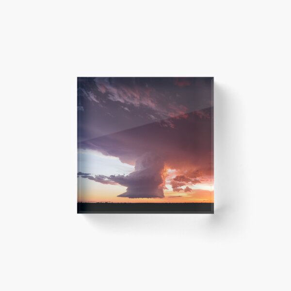 Item preview, May 16, 2021 Supercell Thunderstorm Near Earth, Texas designed and sold by StormChaseSam.