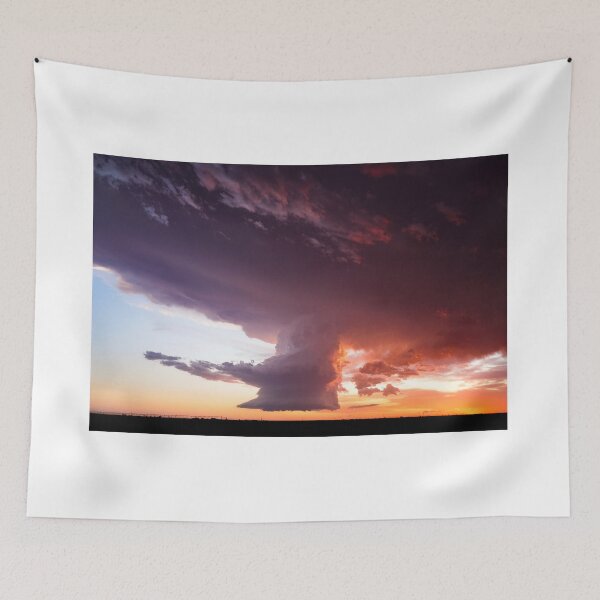 Item preview, May 16, 2021 Supercell Thunderstorm Near Earth, Texas designed and sold by StormChaseSam.