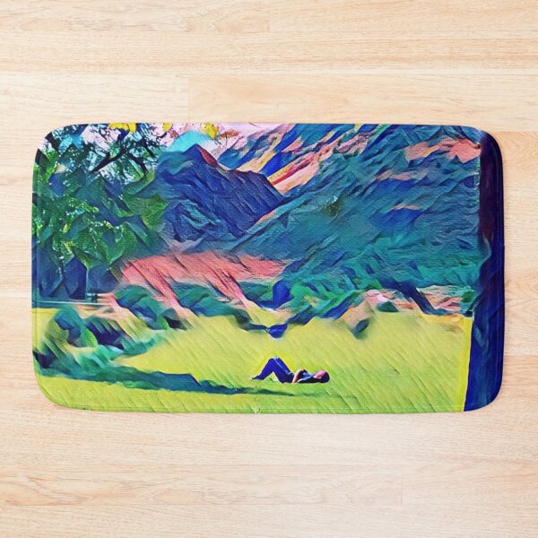 Item preview, Relaxing on the green meadow - expressionistic photo edit designed and sold by kikidu21.