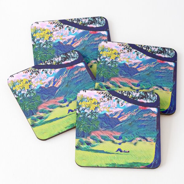 Item preview, Relaxing on the green meadow - expressionistic photo edit designed and sold by kikidu21.