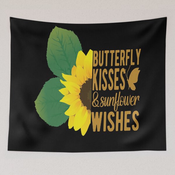 Item preview, Butterfly Kisses And Sunflower Wishes designed and sold by samah82.