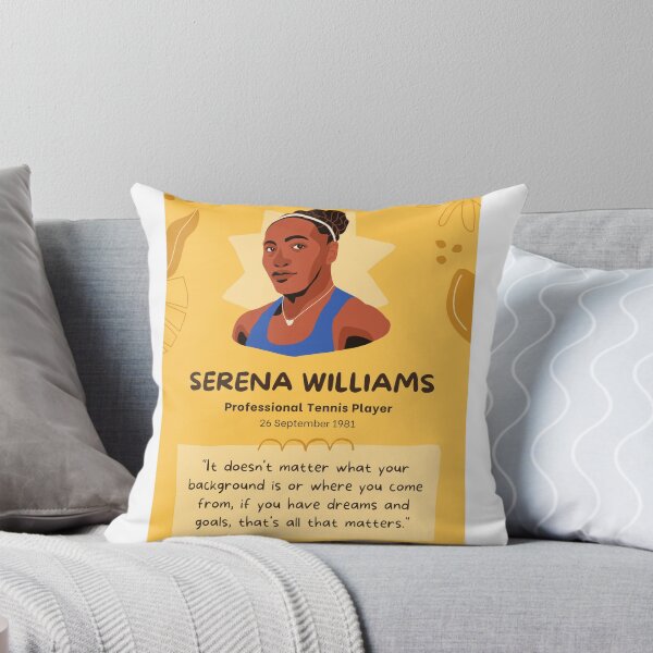 Item preview, Serena Williams quote designed and sold by Strale25kv.