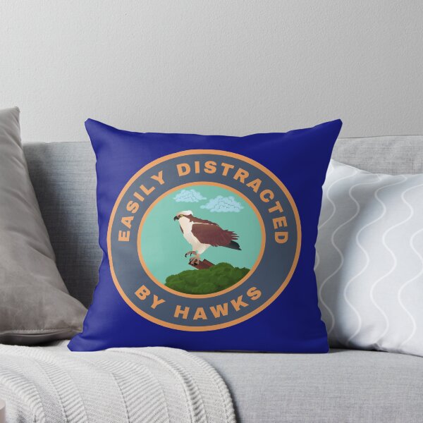 Item preview, Easily distracted by Hawks designed and sold by fev-rocks.