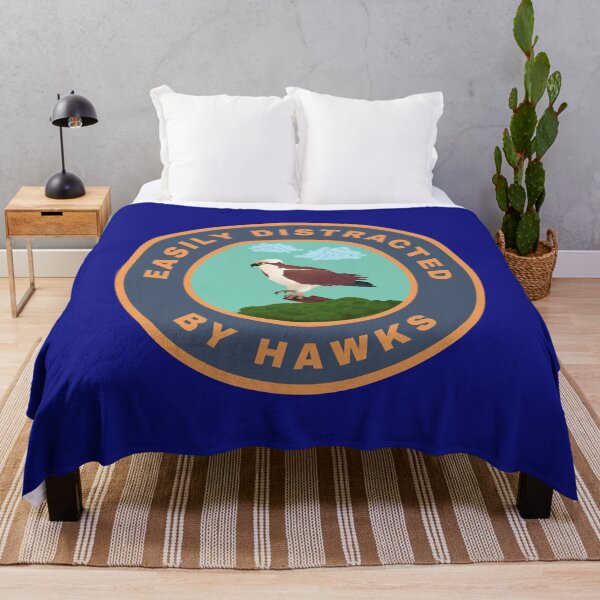 Item preview, Easily distracted by Hawks designed and sold by fev-rocks.