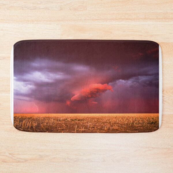 Item preview, May 14, 2021 Thunderstorm at Sunset Near Tribune, Kansas designed and sold by StormChaseSam.