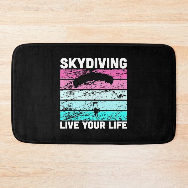 Item preview, Skydive Tshirt In Retro Colors Tee For Skydiving Instructor designed and sold by cpaddensil.