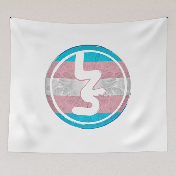 Item preview, LOLZOSAURUS PRIDE MONTH (TRANS FLAG) designed and sold by Gaytriarchy.