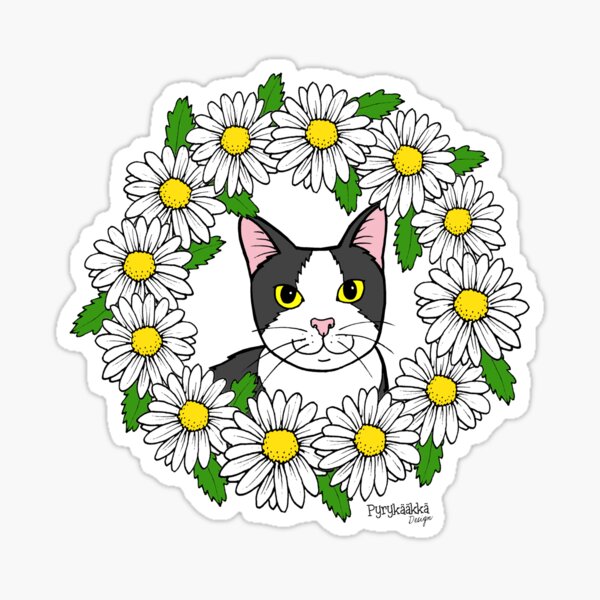 Flora the Cat Sticker
