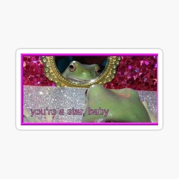 You’re a star, baby Sticker