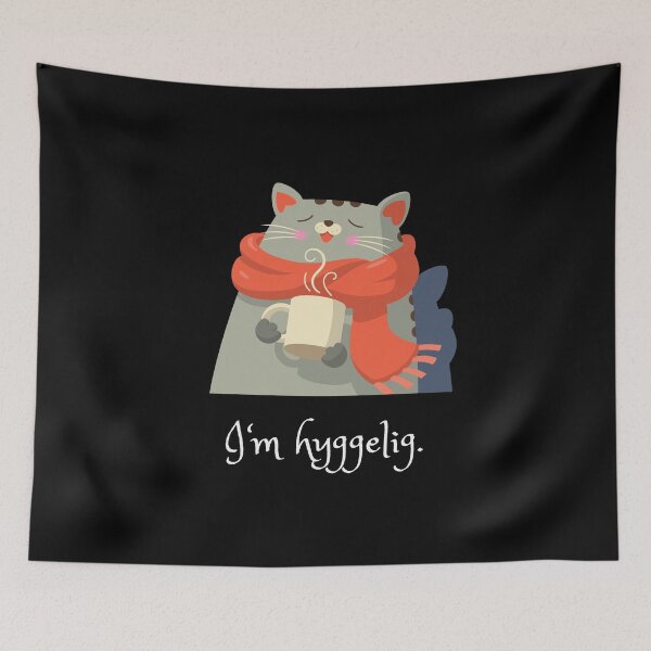 Item preview, (Mixed Danish and English) I am hyggelig.  (I am cozy.) designed and sold by Cosmic-Ferret.