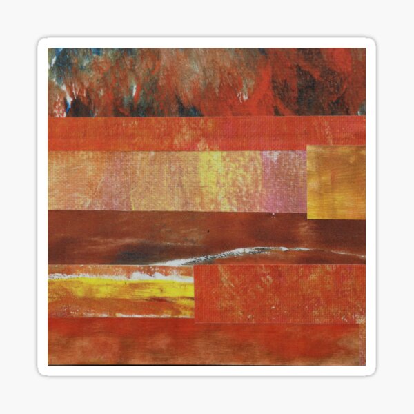 Item preview, A Collage of Abstract Mono Prints designed and sold by mewinkart.